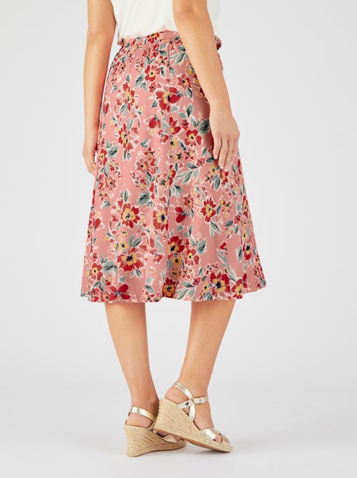 Jupe maille crêpe - Damart - Kiabi