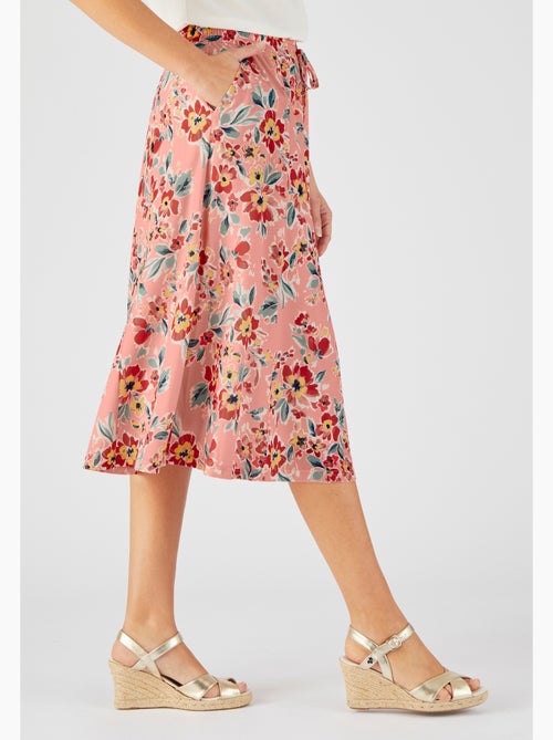 Jupe maille crêpe - Damart - Kiabi