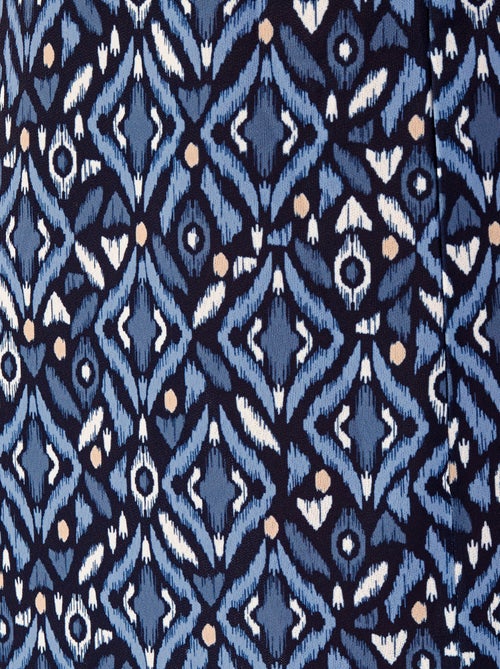 Jupe maille crêpe à fentes - Damart - Kiabi