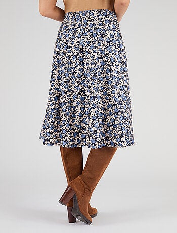 Jupe maille crêpe stretch - Damart