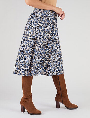 Jupe maille crêpe stretch - Damart