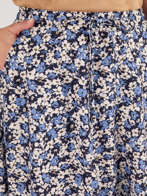 Jupe maille crêpe stretch - Damart - Kiabi