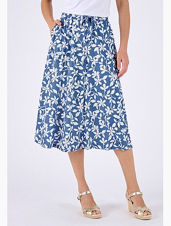 Jupe maille crêpe stretch - Damart