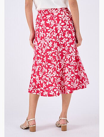 Jupe maille crêpe stretch - Damart