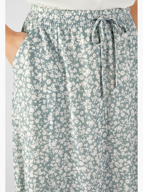 Jupe maille crêpe stretch - Damart - Kiabi
