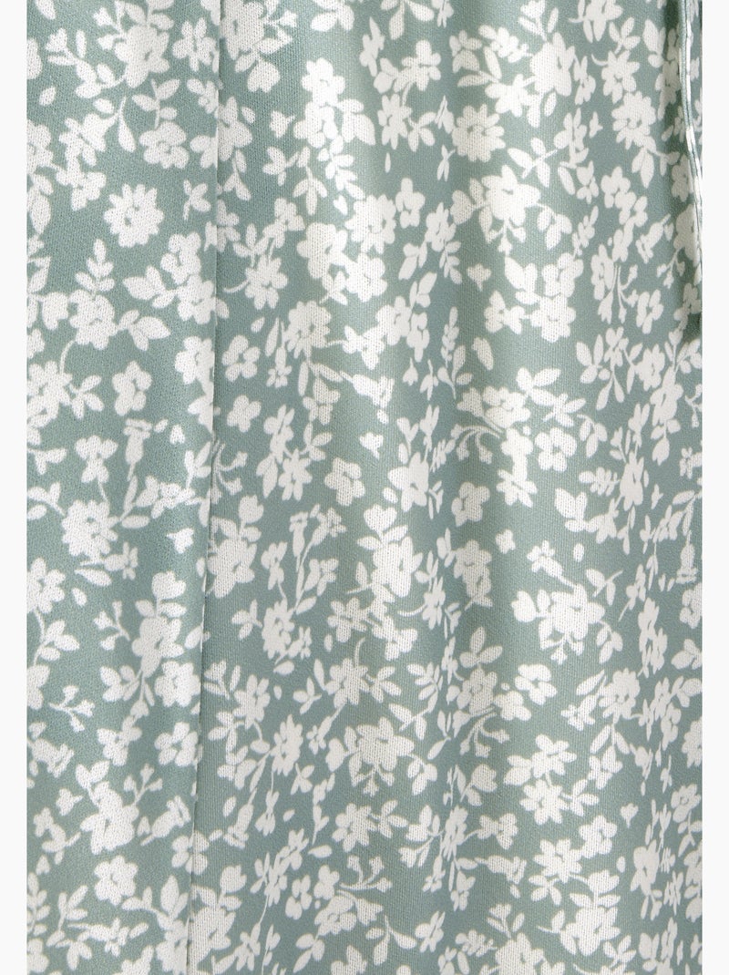 Jupe maille crêpe stretch - Damart Vert Sauge - Kiabi