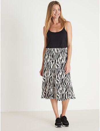 Jupe maille douce coupe évasée - DAXON