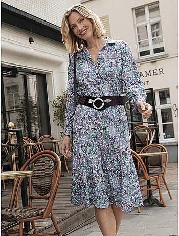 Jupe maille douce coupe évasée - DAXON