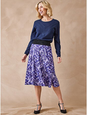 Jupe maille douce coupe évasée - DAXON