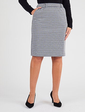 Jupe maille milano jacquard - Damart