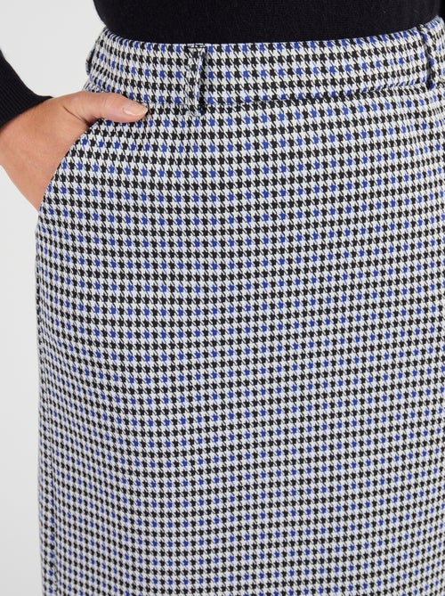 Jupe maille milano jacquard - Damart - Kiabi