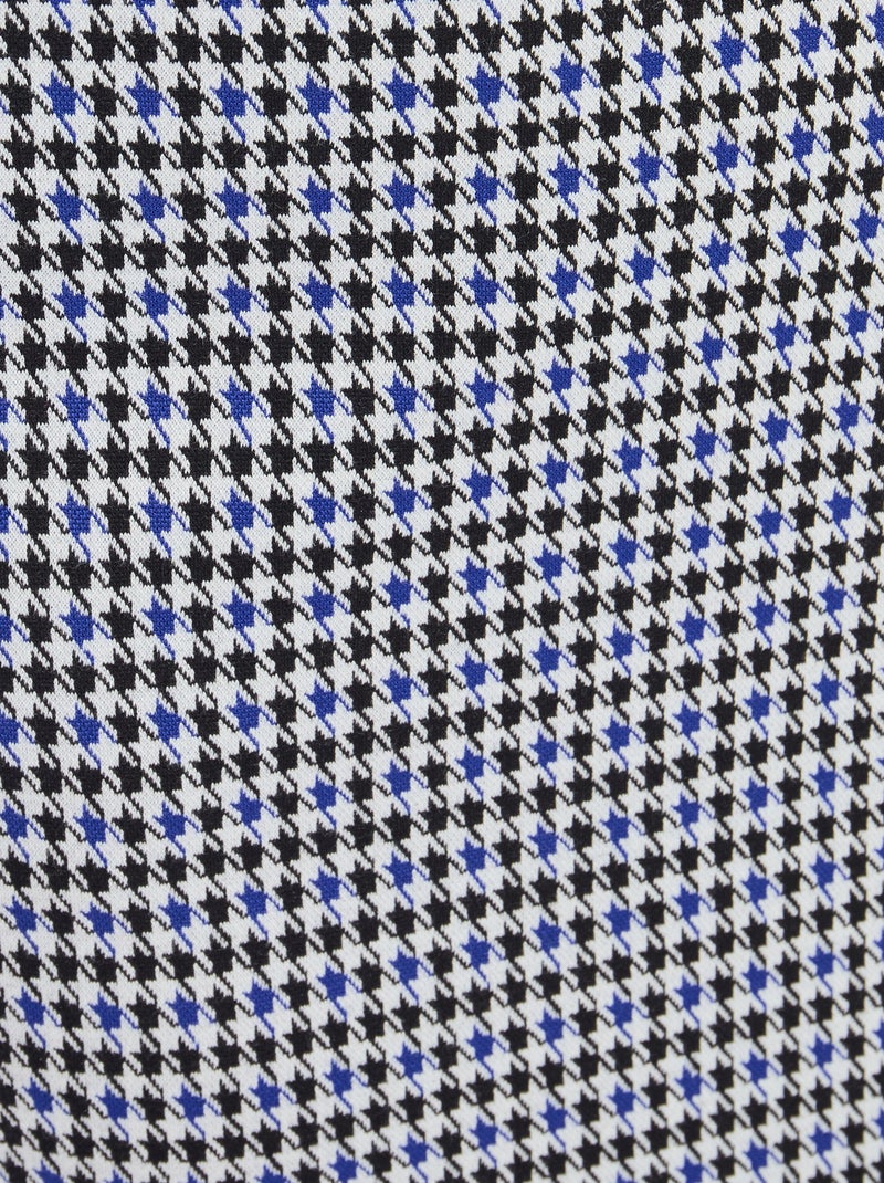 Jupe maille milano jacquard - Damart Bleu - Kiabi