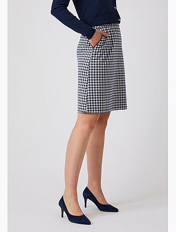 Jupe maille milano jacquard - Damart