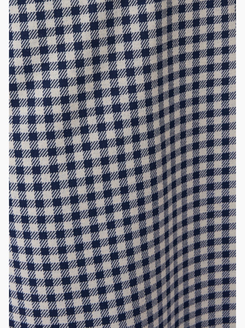 Jupe maille milano jacquard - Damart Bleu - Kiabi