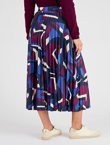 Jupe maille, plissé soleil - Damart