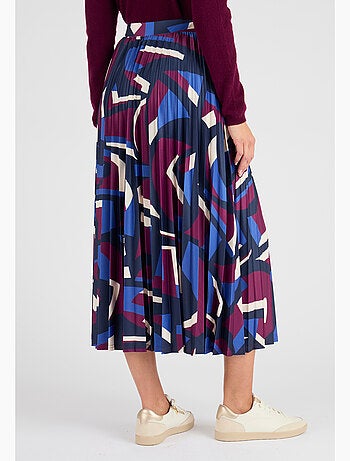 Jupe maille, plissé soleil - Damart