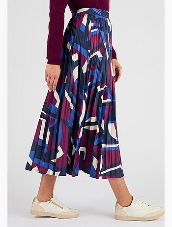 Jupe maille, plissé soleil - Damart