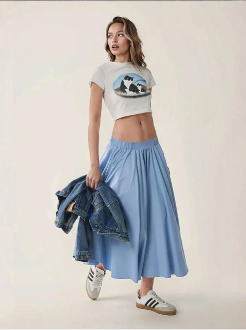 Jupe maxi a-form fit - Kiabi Jupe maxi a-form fit - Kiabi