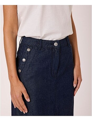 Jupe mi longue - Terre de Marins