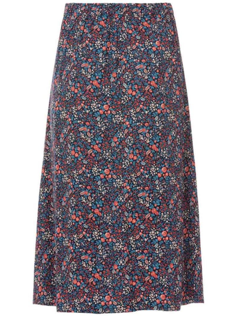 Jupe mi longue - Terre de Marins Rose - Kiabi