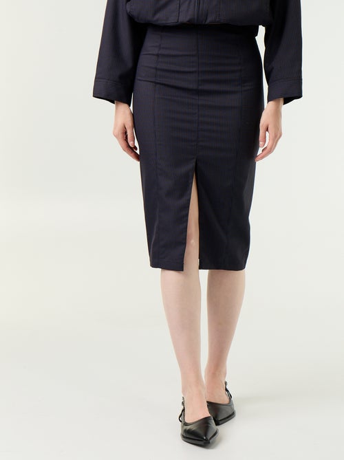 Jupe midi coupe moulante - Kiabi