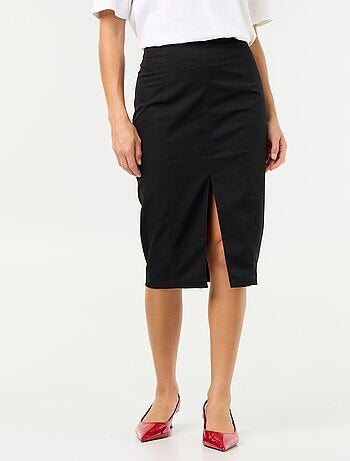 Jupe midi coupe moulante