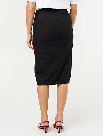 Jupe midi coupe moulante