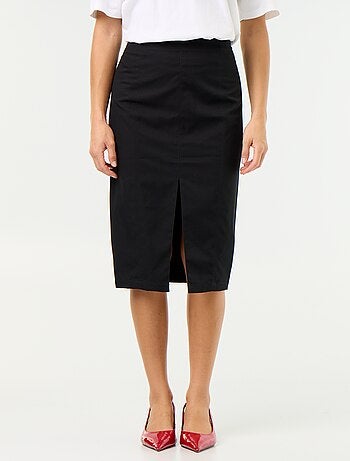 Jupe midi coupe moulante
