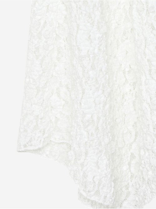 Jupe midi en dentelle, coupe trapèze, taille haute dilvin - Kiabi Jupe midi en dentelle, coupe trapèze, taille haute dilvin - Kiabi