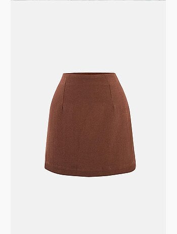Jupe midi en lin mélangé hiccup