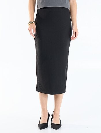 Jupe midi forme crayon