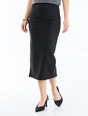 Jupe midi forme crayon