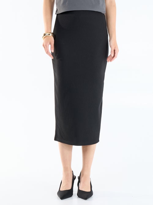 Jupe midi forme crayon - Kiabi Jupe midi forme crayon - Kiabi