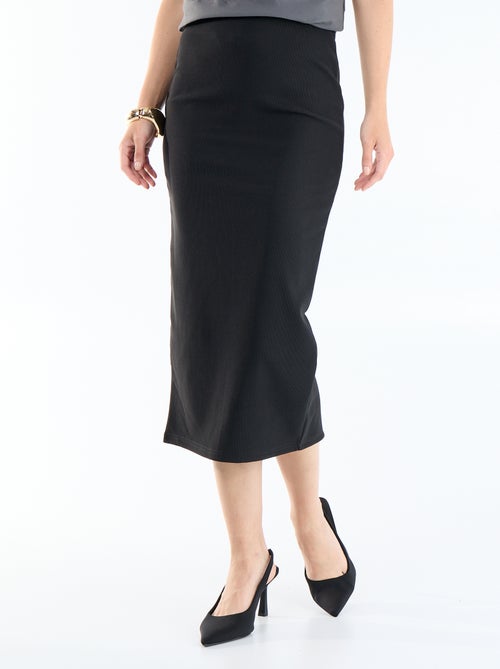 Jupe midi forme crayon - Kiabi Jupe midi forme crayon - Kiabi