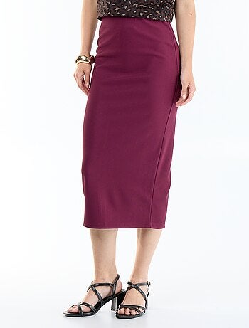 Jupe midi forme crayon
