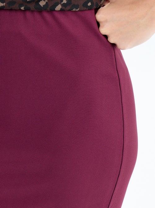 Jupe midi forme crayon - Kiabi