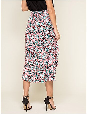 Jupe midi motifs XILAND