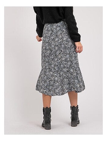 Jupe midi motifs xissa