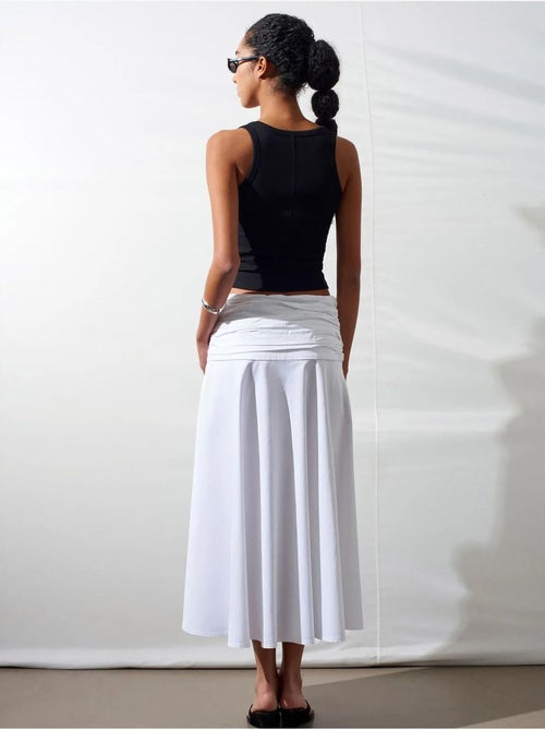 Jupe Midi Trapèze Taille Haute - Kiabi Jupe Midi Trapèze Taille Haute - Kiabi