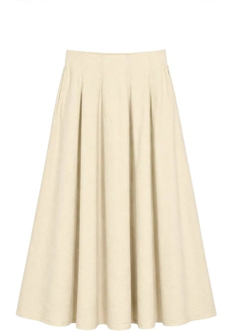 Jupe midi trapèze taille haute mixray - Kiabi Jupe midi trapèze taille haute mixray - Kiabi