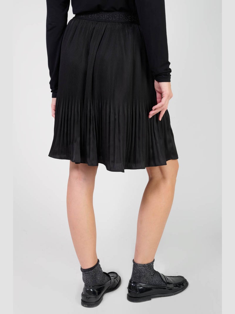 Jupe OKI evasée, patineuse 'Le Temps Des Cerises' Noir - Kiabi