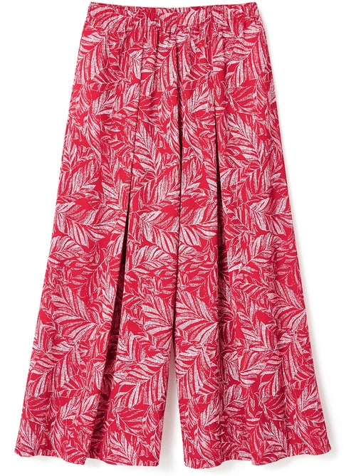 Jupe pantalon avec taille élastiquée - Afibel - Kiabi
