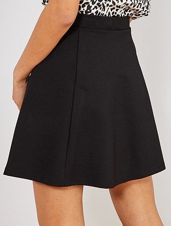 Jupe patineuse unie 'JDY' - Kiabi