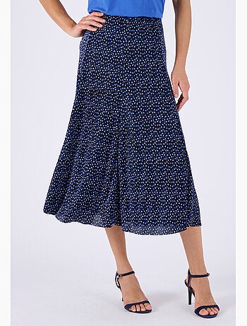 Jupe plissé permanent enfilable - Damart