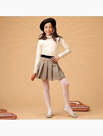 Jupe Plissée à Carreaux Tartan LONDON - La Faute à Voltaire