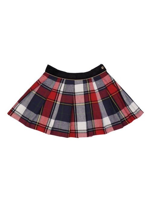 Jupe Plissée    Carreaux Tartan  et    LONDON - La Faute à Voltaire - Kiabi
