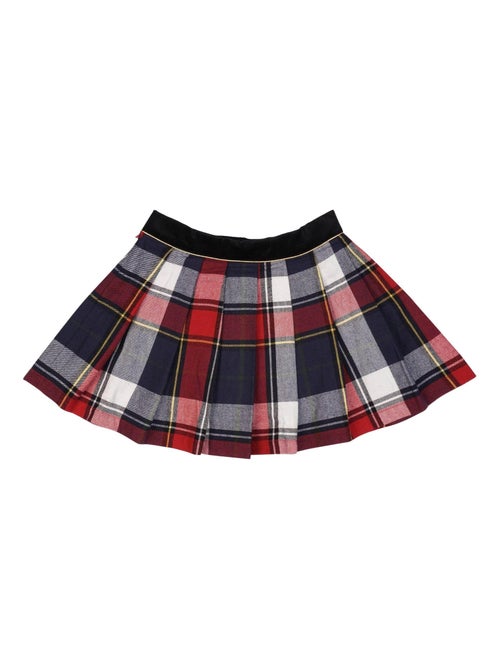 Jupe Plissée    Carreaux Tartan  et    LONDON - La Faute à Voltaire - Kiabi