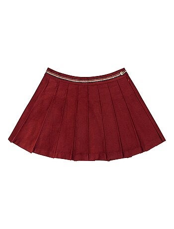 Jupe Plissée Coton Gabardine LONDON - La Faute à Voltaire