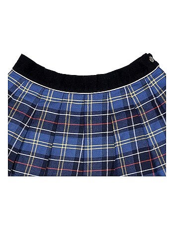 Jupe Plissée Hiver Carreaux Tartan LONDON - La Faute à Voltaire