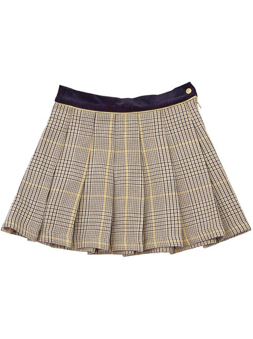 Jupe Plissée Hiver   Carreaux Tartan   LONDON - La Faute à Voltaire - Kiabi